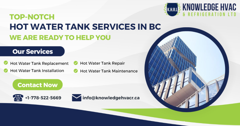 hot water tank services in bc