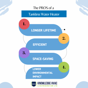 THE PROS TO USING A TANKLESS WATER HEATER