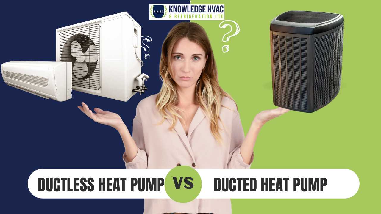 ducted vs ductless heat pump