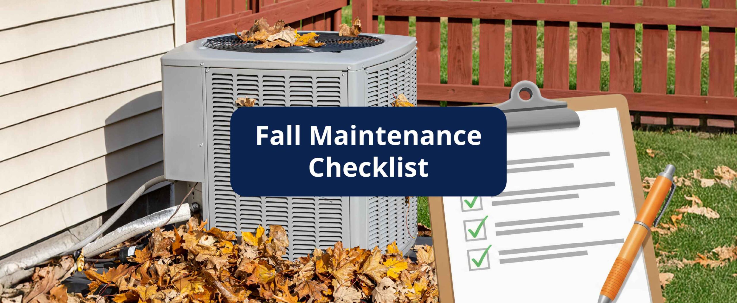 Fall maintenance checklist