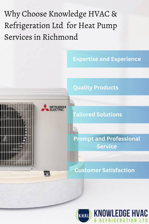 Why Choose Knowledge HVAC & Refrigeration Ltd for Heat Pump Services in Richmond